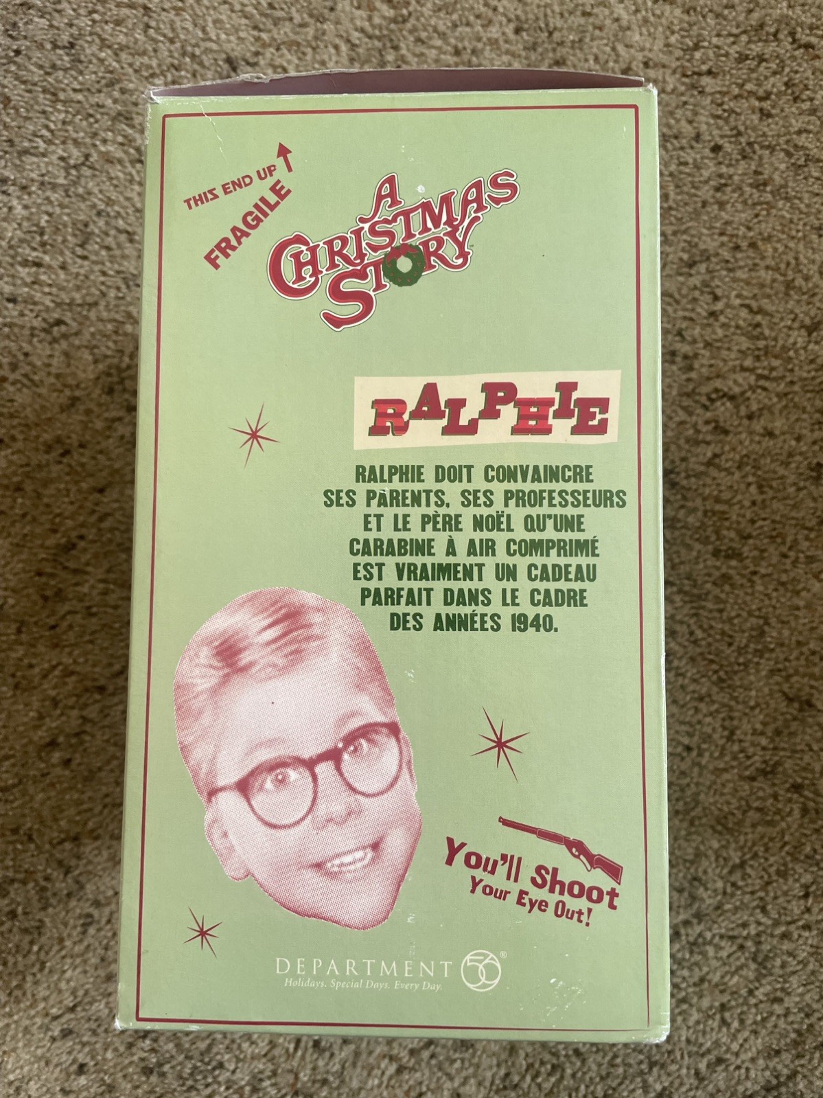 Dept 56 A Christmas Story Village ~ THE FIRE HOUSE ~light up unused