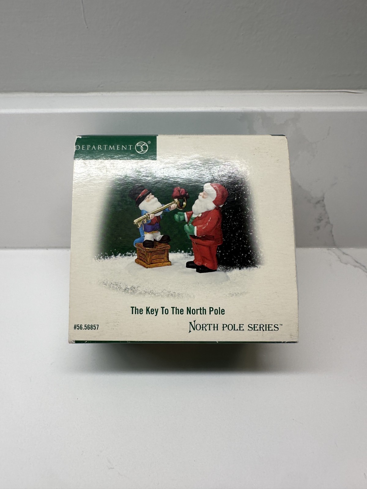 Dept 56 “The Key To The North Pole” Snow Village Accessory #56.56857 *read*
