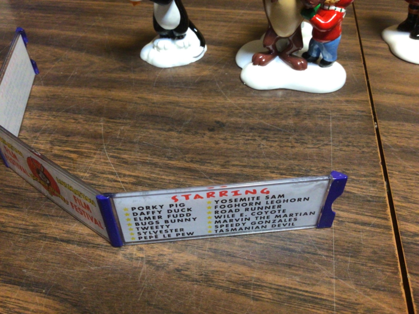 Dept 56 The Looney Tunes Animation Film Festival (Set of 4) #56.54983