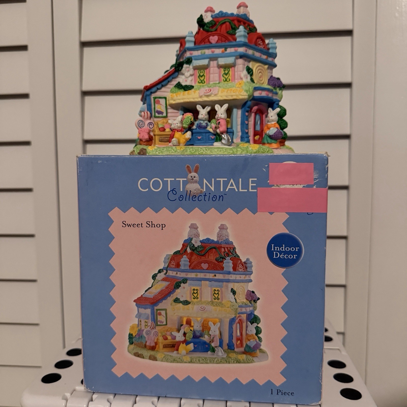 Cottontale Collection Hand Painted Porcelain Easter Sweet Shop