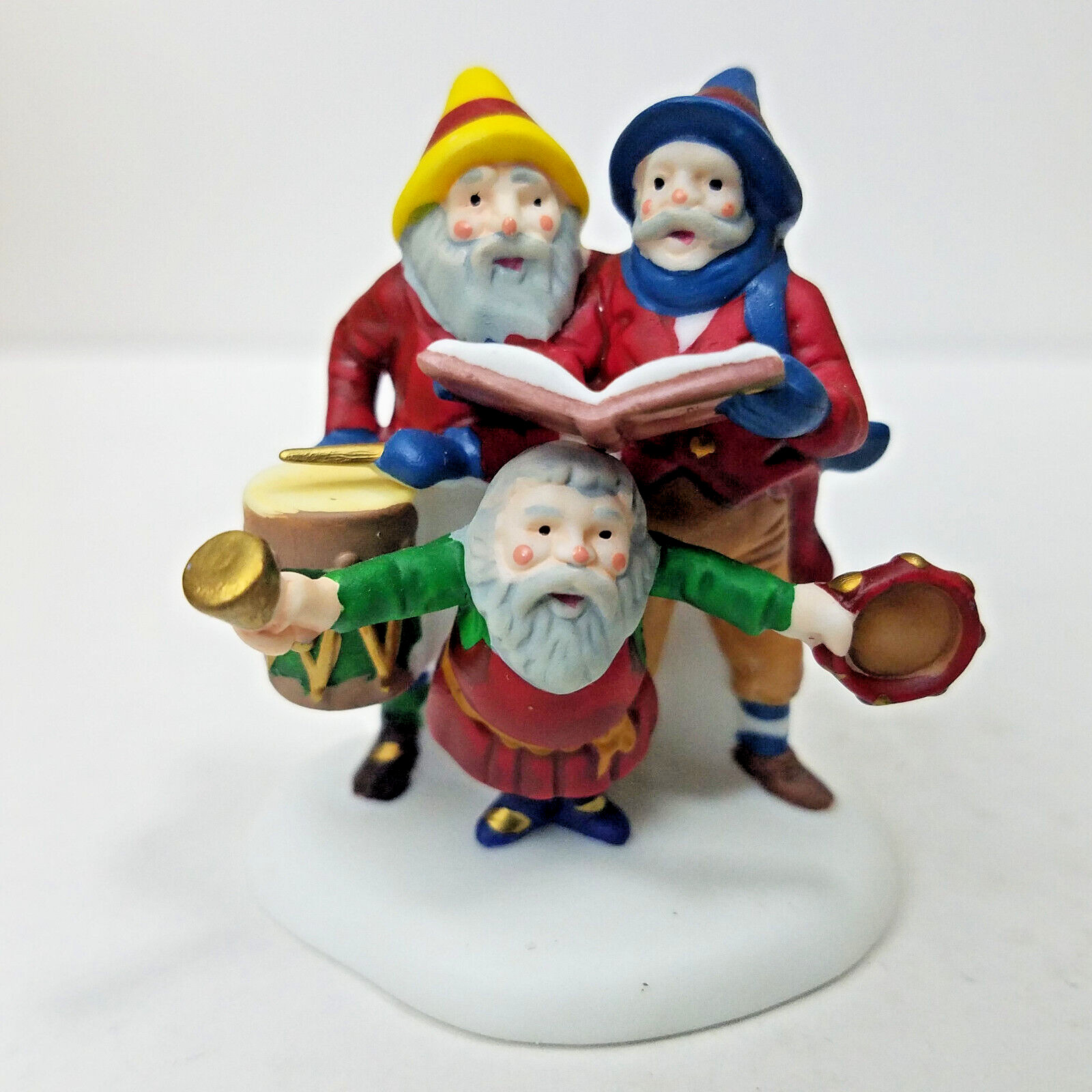 Dept 56 1993 Sing A Song For Santa Heritage North Pole 56316 U1 Red Elves Singer
