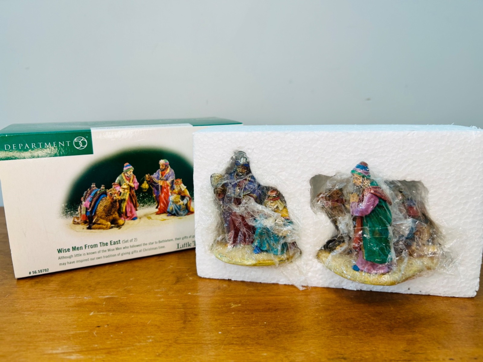 Dept. 56 Little Town of Bethlehem “Wise Men From the East” Holy Land 59792 w Box