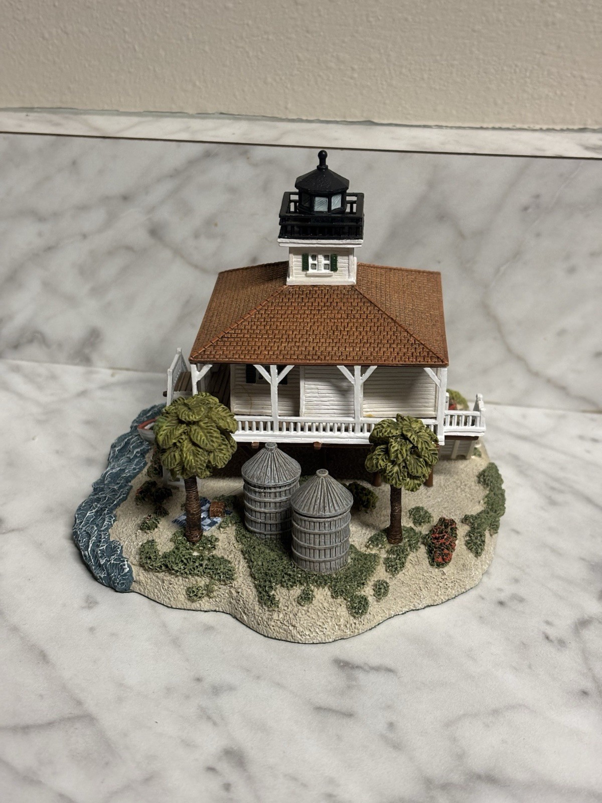 Harbour Lights Society Exclusive Boca Grande FL Lighthouse Resin Miniature #9558