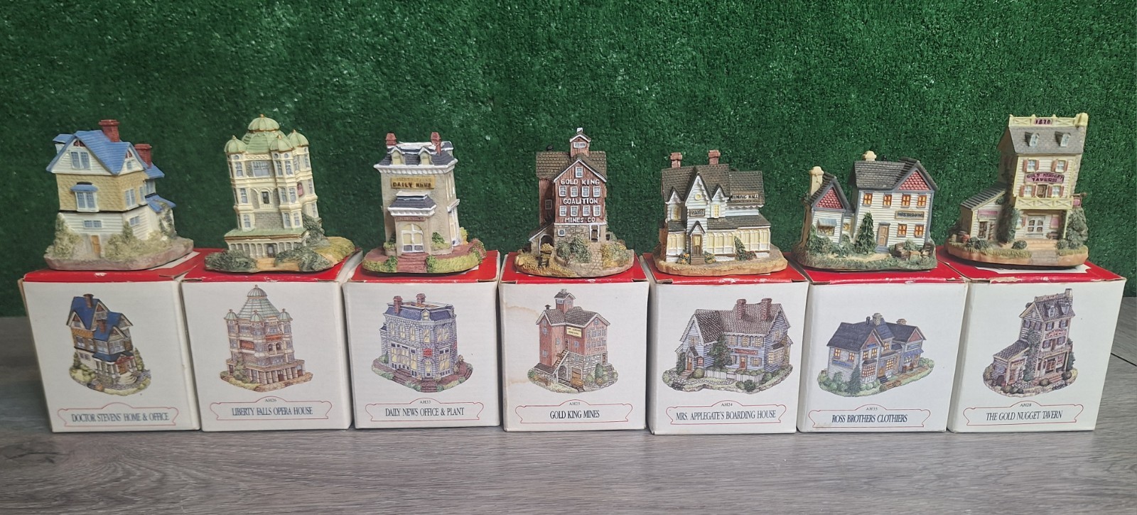 Lot of 7 International Resourcing Services LIBERTY FALLS 1990’s Vintage RARE
