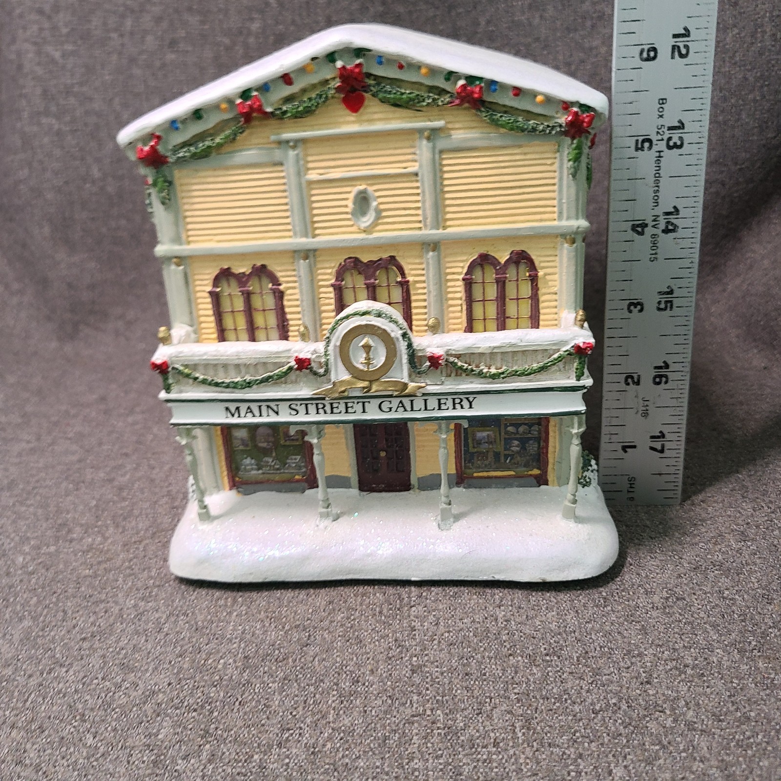 NEW Hawthorn Christmas Village Thomas Kinkade Main Street Gallery Tested Working