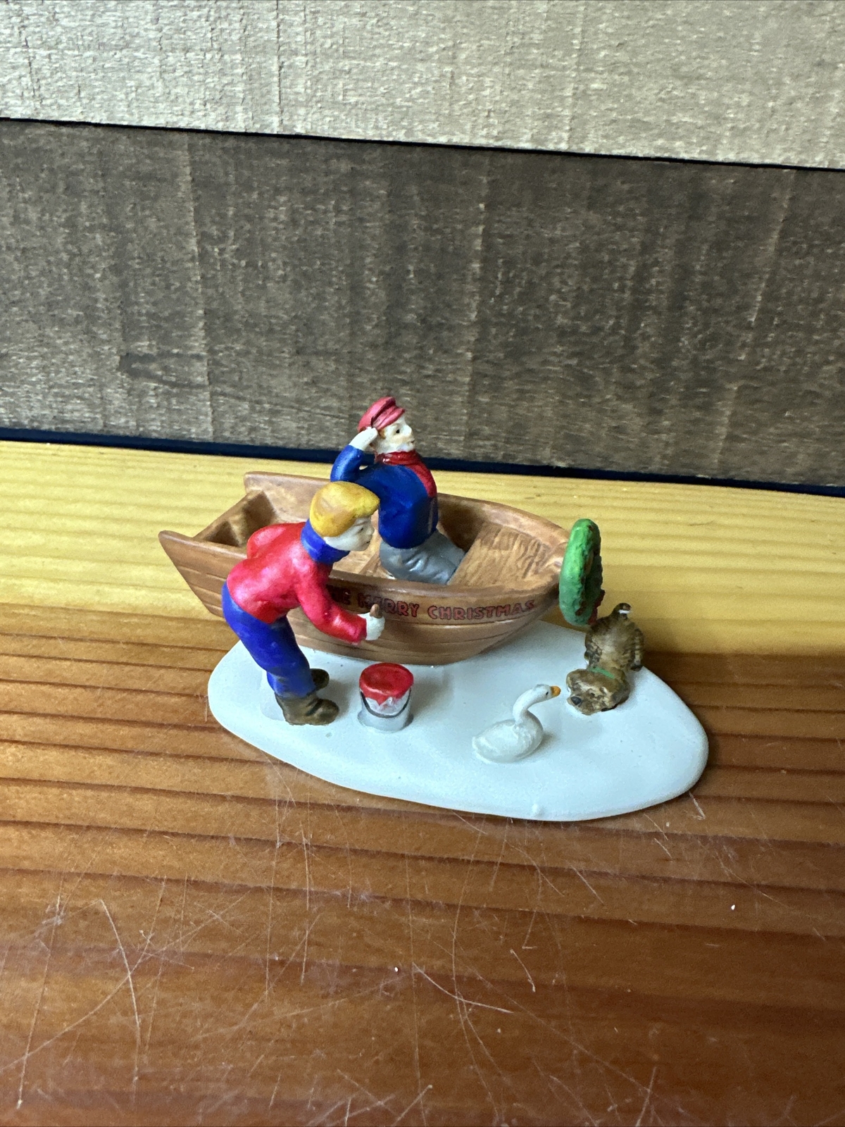 LEMAX “THE MEETING” VILLAGE COLLECTION VINTAGE 1998 IN ORIGINAL BOX