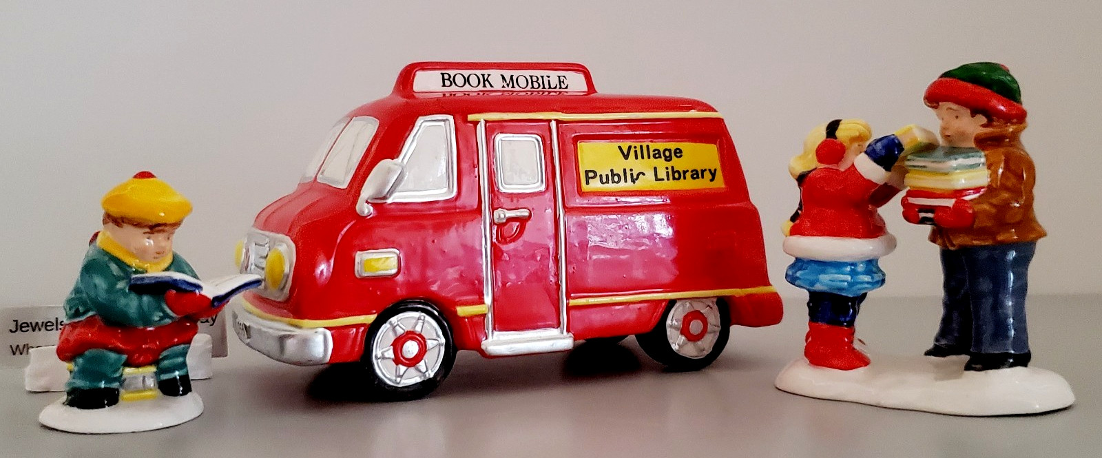 Department 56 Snow Village Check It Out Bookmobile #54518 New-Old Dealer Stock💖