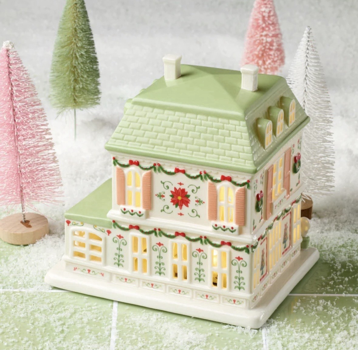 2026 Lenox Spice Village Christmas Lit Sweet Shop Figurine Holiday Village – NEW
