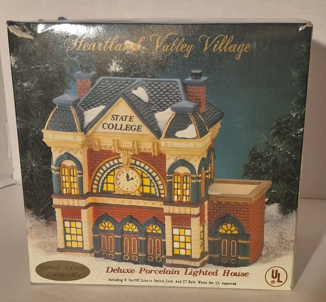 Heartland Valley Village STATE COLLEGE Ltd. Edition 1997 Original Box No Light