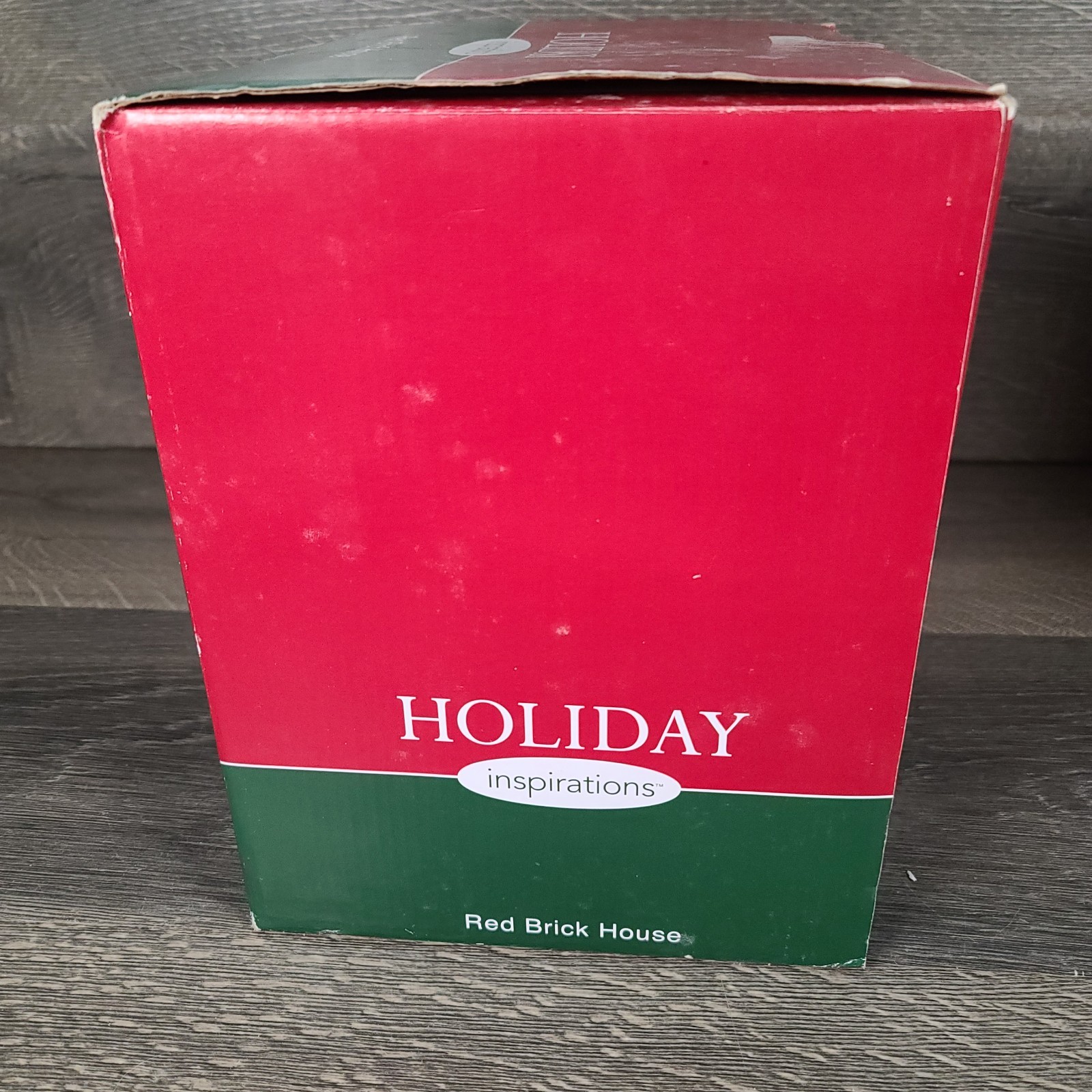 Holiday Inspirations Towne Series Lighted Red Brick House