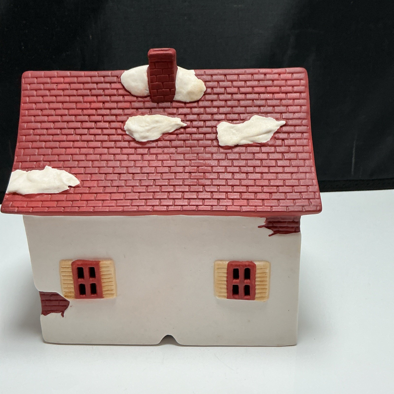 Vtg Seymour Mann Christmas Village Tea and Spice Shop Light Up House No Cord