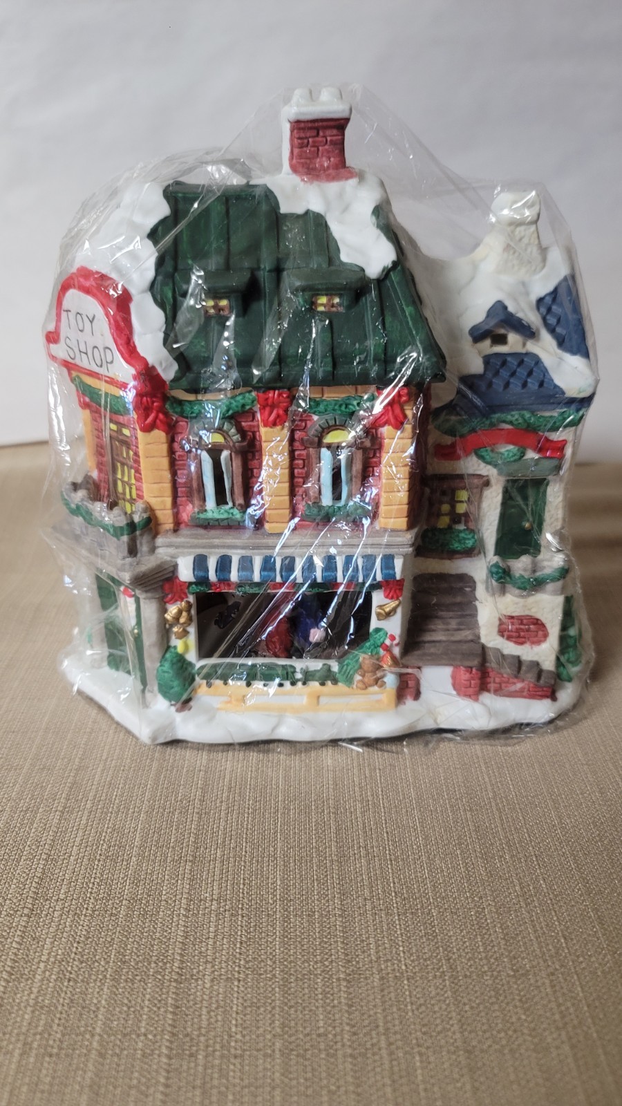 Vintage JCPenny Christmas Treasury Collectible Village #2 in series Toy Shop