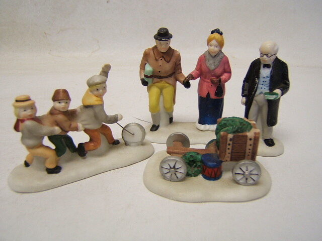 Dept 56 Heritage Village “Nicholas Nickelby” Set of 4 #5929-3 MIB