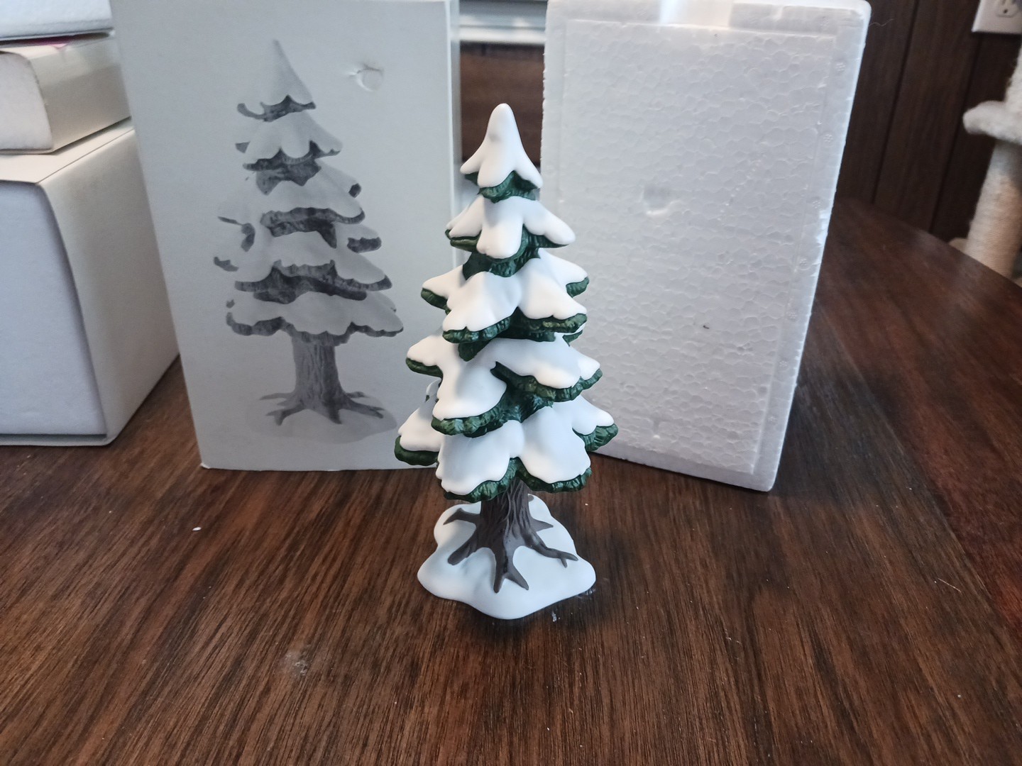 Department 56 Heritage Village “Village Porcelain Pine Small” 6.5″ Tall #52191
