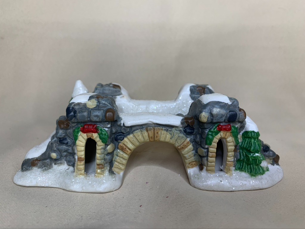 Windham Heights Cobblestone Bridge Cobblestone Corners Village 2004 Porcelain