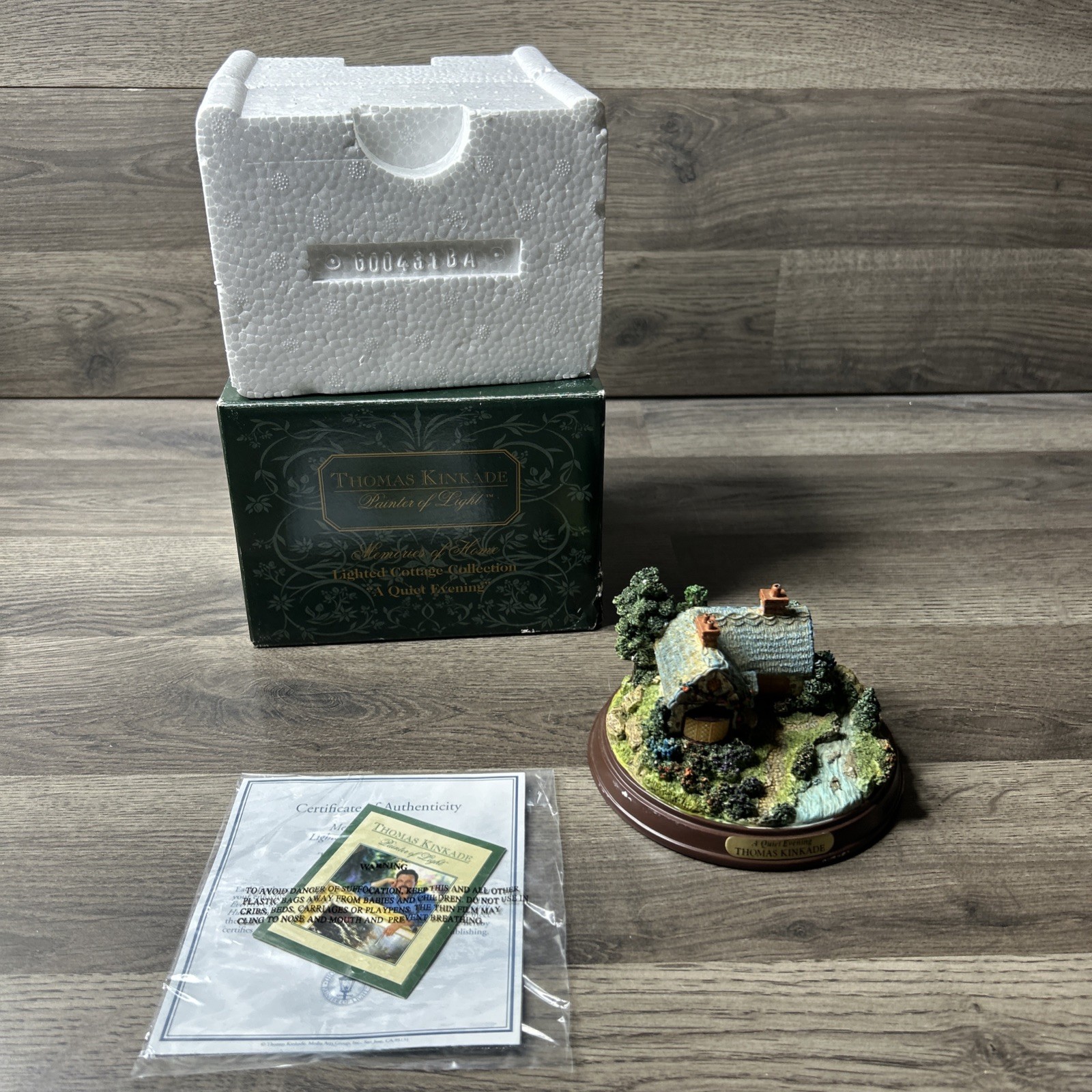 THOMAS KINKADE Lighted Cottage Collection A Quiet Evening Memories Of Home