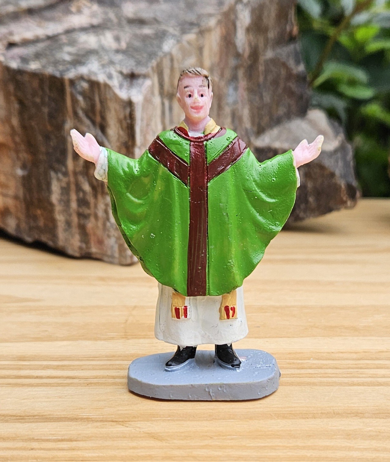 Lemax Figurine Parish Priest People Christmas Village Accessories