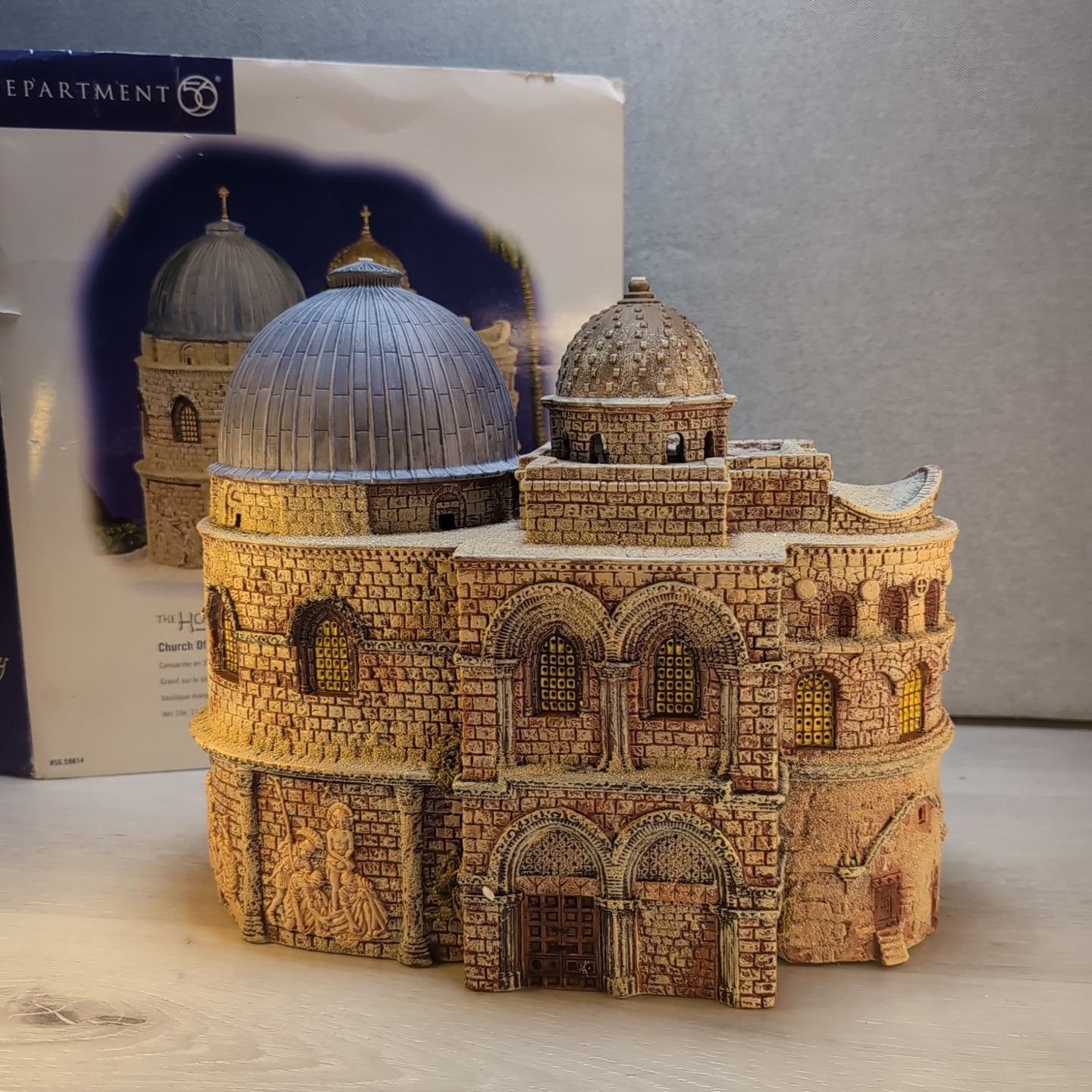 Department 56 Holy Land “The Church of the Holy Sepulcher” Building (2003)