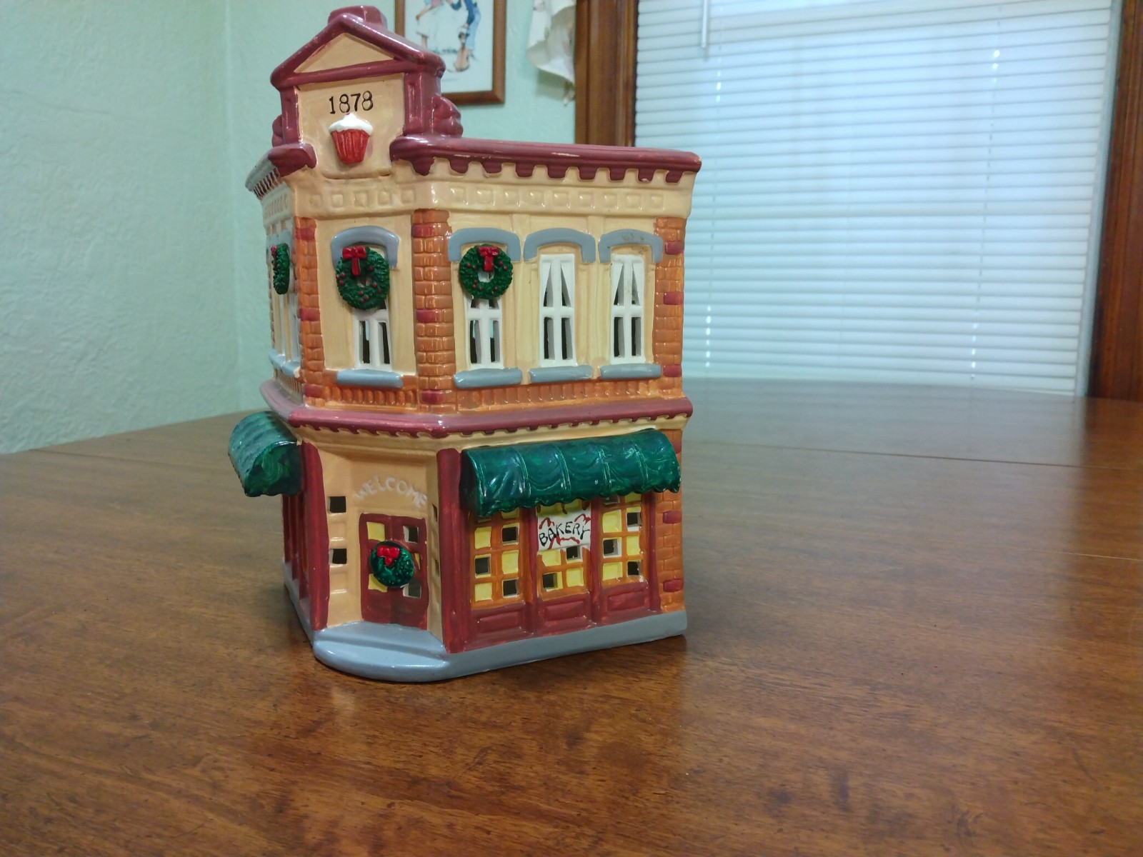 Vintage Department 56 #50776 The Original Snow Village Christmas Bakery w/Cord