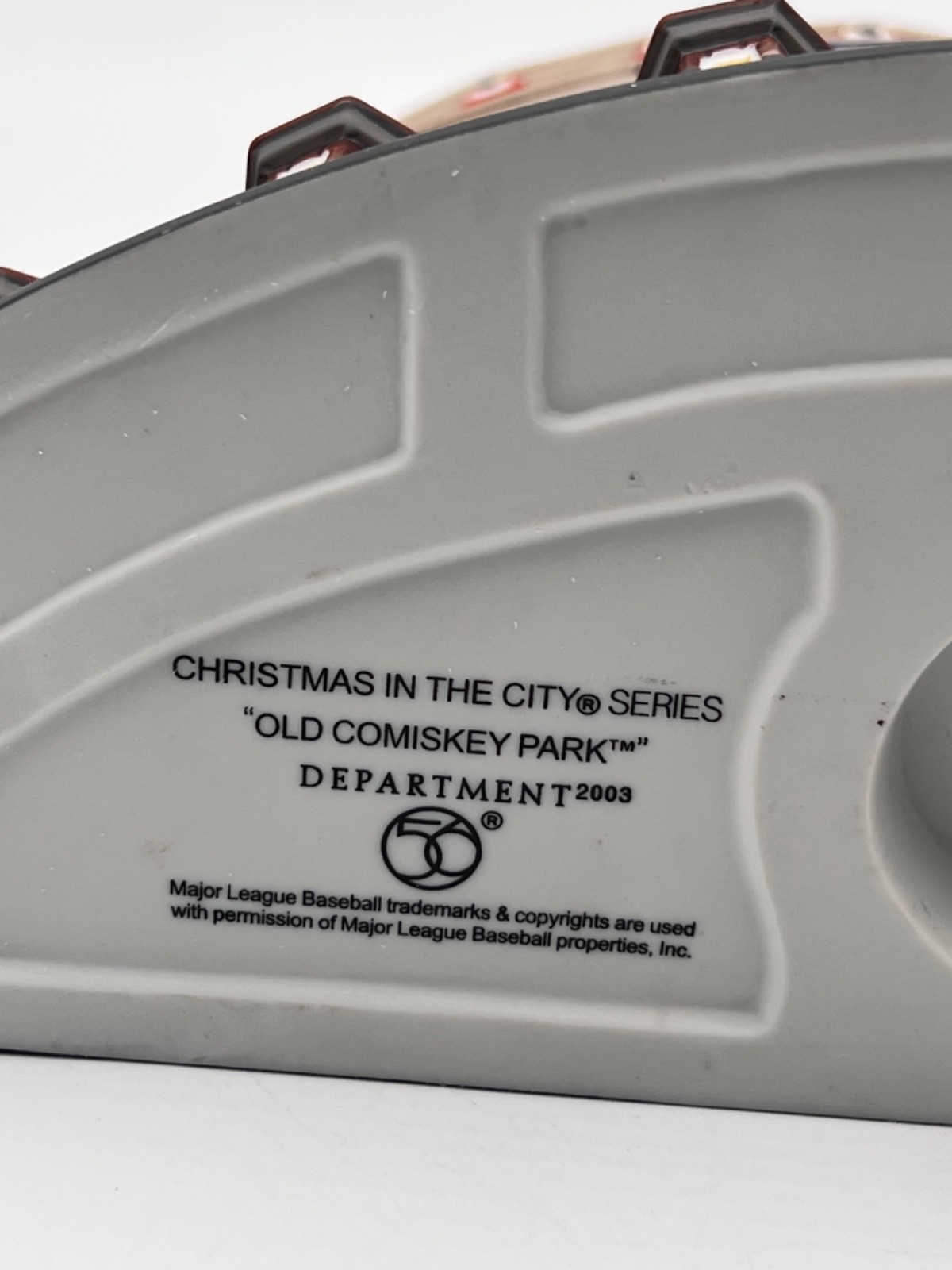 Dept 56 Old Comiskey Park White Sox Christmas In The City 56.59215 w/ Box
