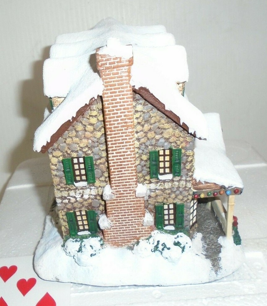 Thomas Kinkade Hawthorne Village from the heart gifts And COA New