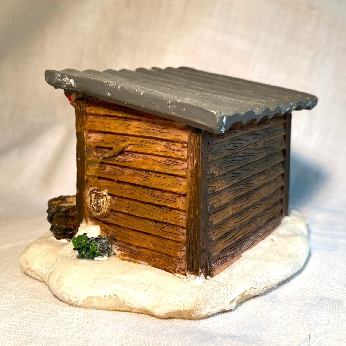 Horse Stable Shed Holiday Inspirations 2009 Christmas House Accesory Joann Store