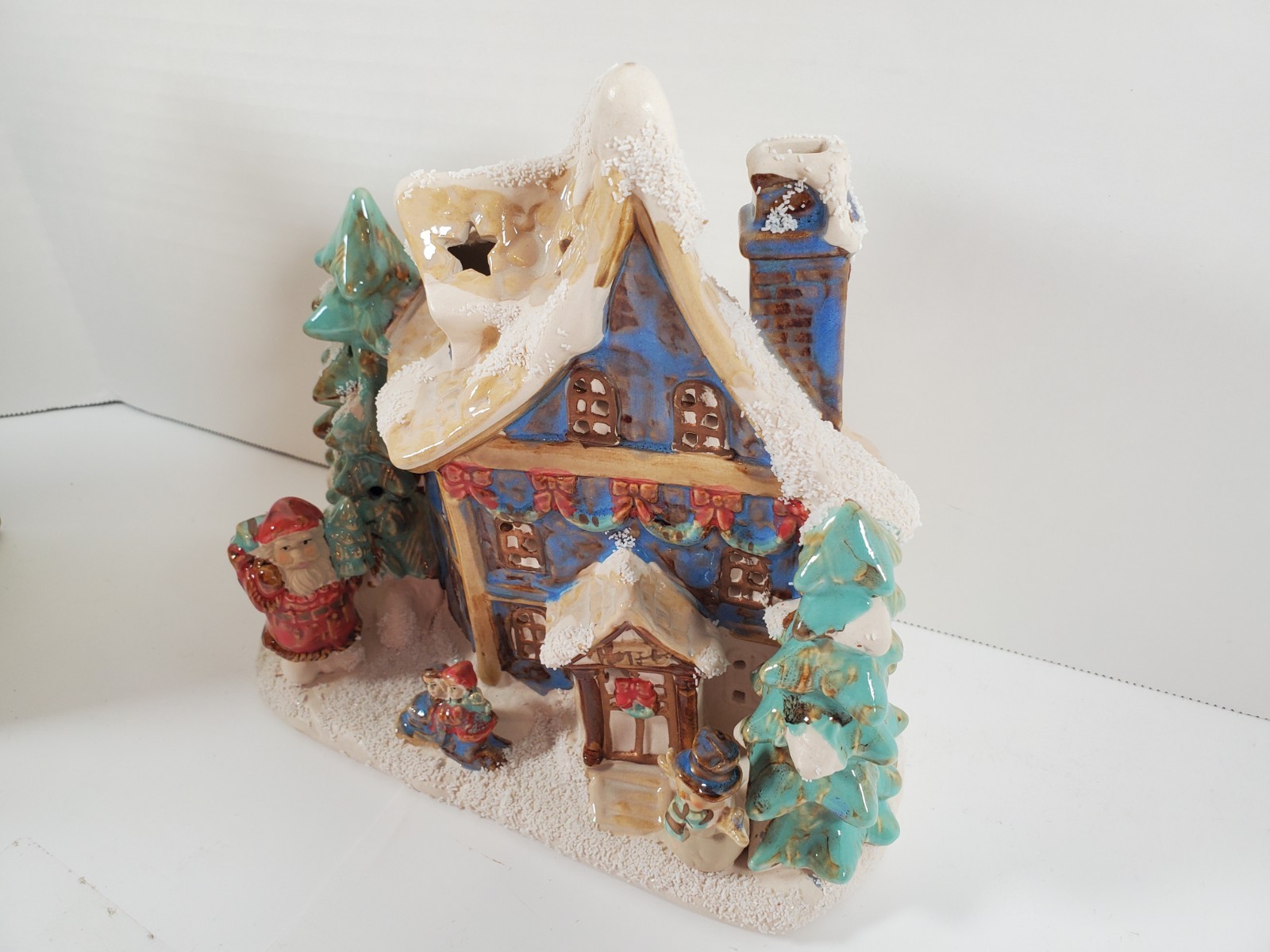 Vintage Christmas Ceramic House – Kirkland’s Potters Garden II