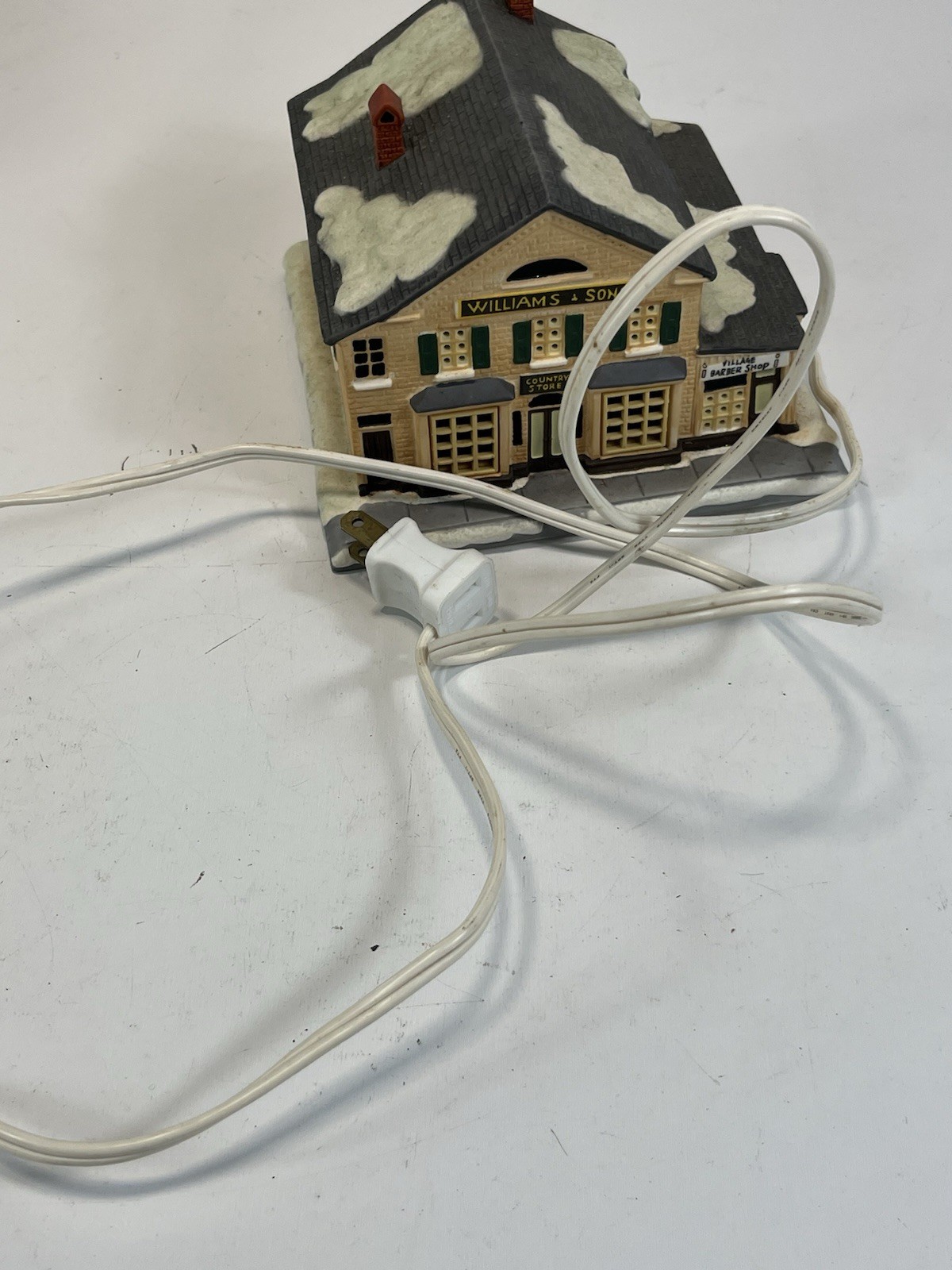 1993 Rockwell Stockbridge Collection The Country Store Numbered Lighted
