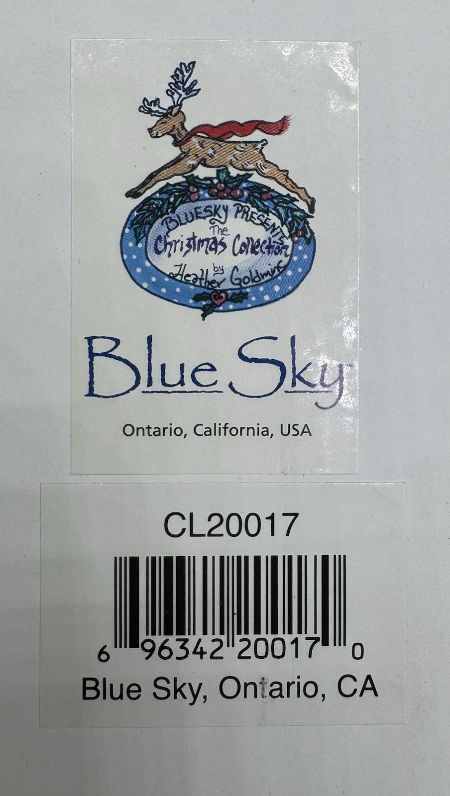 Blue Sky Clayworks Heather Goldminc Country Christmas Luminary House Base 2 Pc