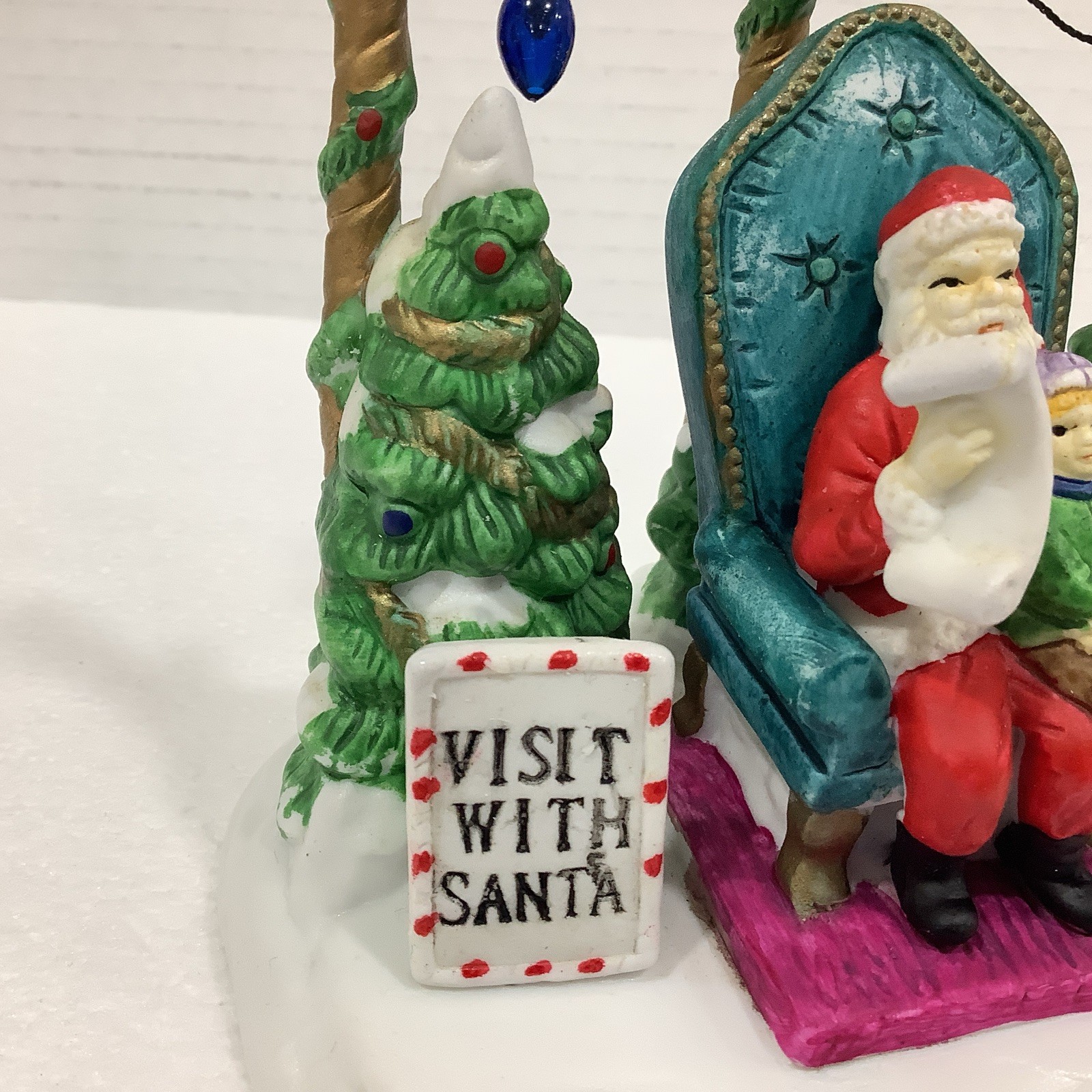 Dickens Collectibles Accessories 433-0551 Visit With Santa Accessory