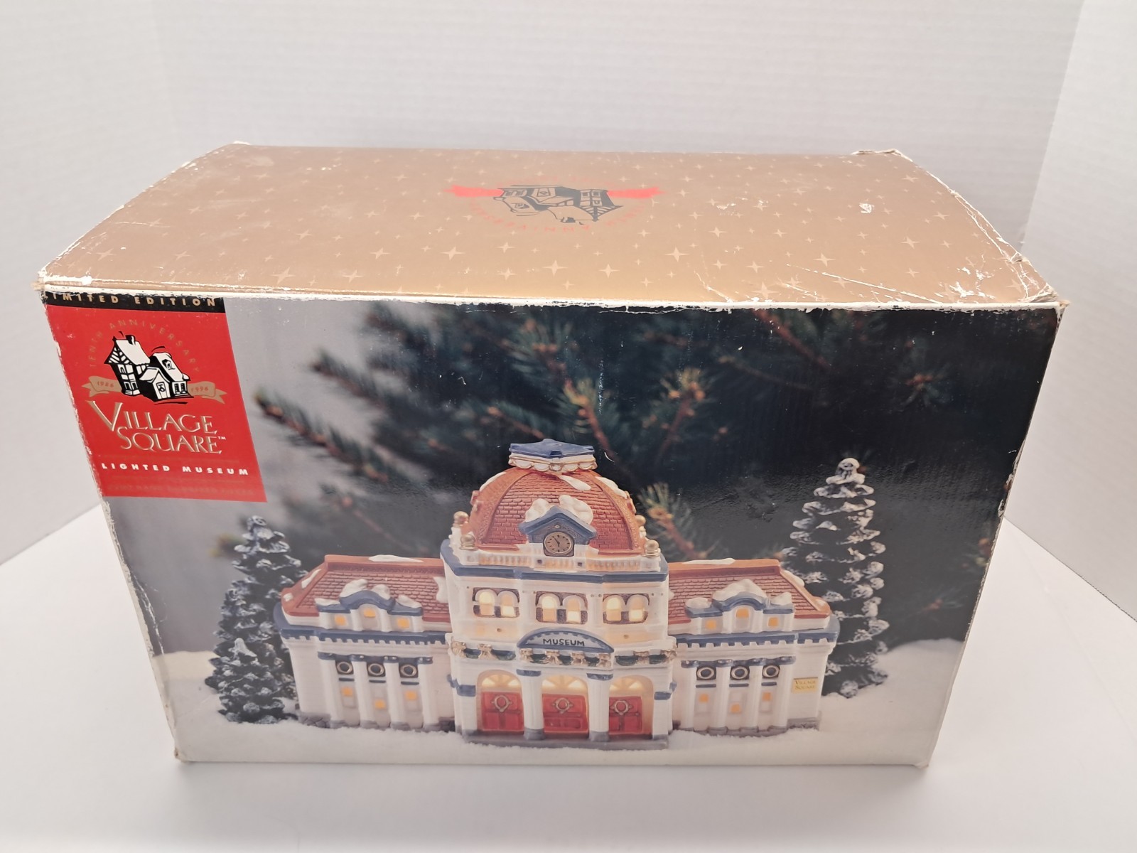 Village Square Lighted Museum Anniversary 1996 Mervyn’s Limited Edition Numbered