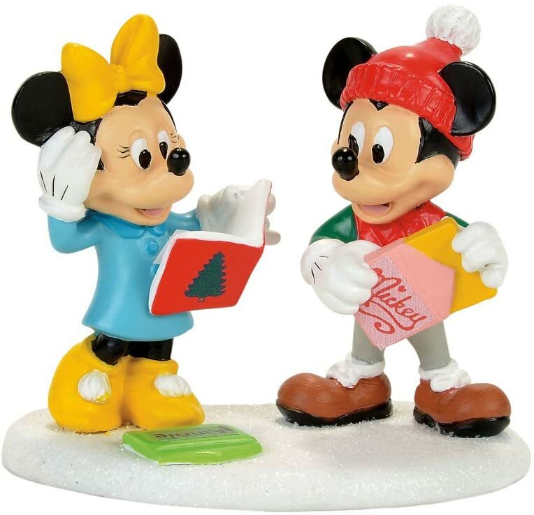 Dept 56 MICKEY & MINNIE CARD EXCHANGE 4057264 Disney Village DEPARTMENT D56 New