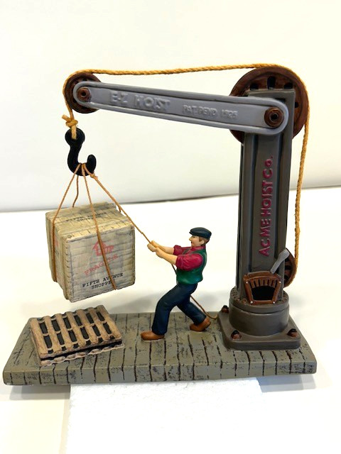 Dept 56 “DOCKSIDE STEVEDORE” 56.5942 Christmas In The City **NIB**