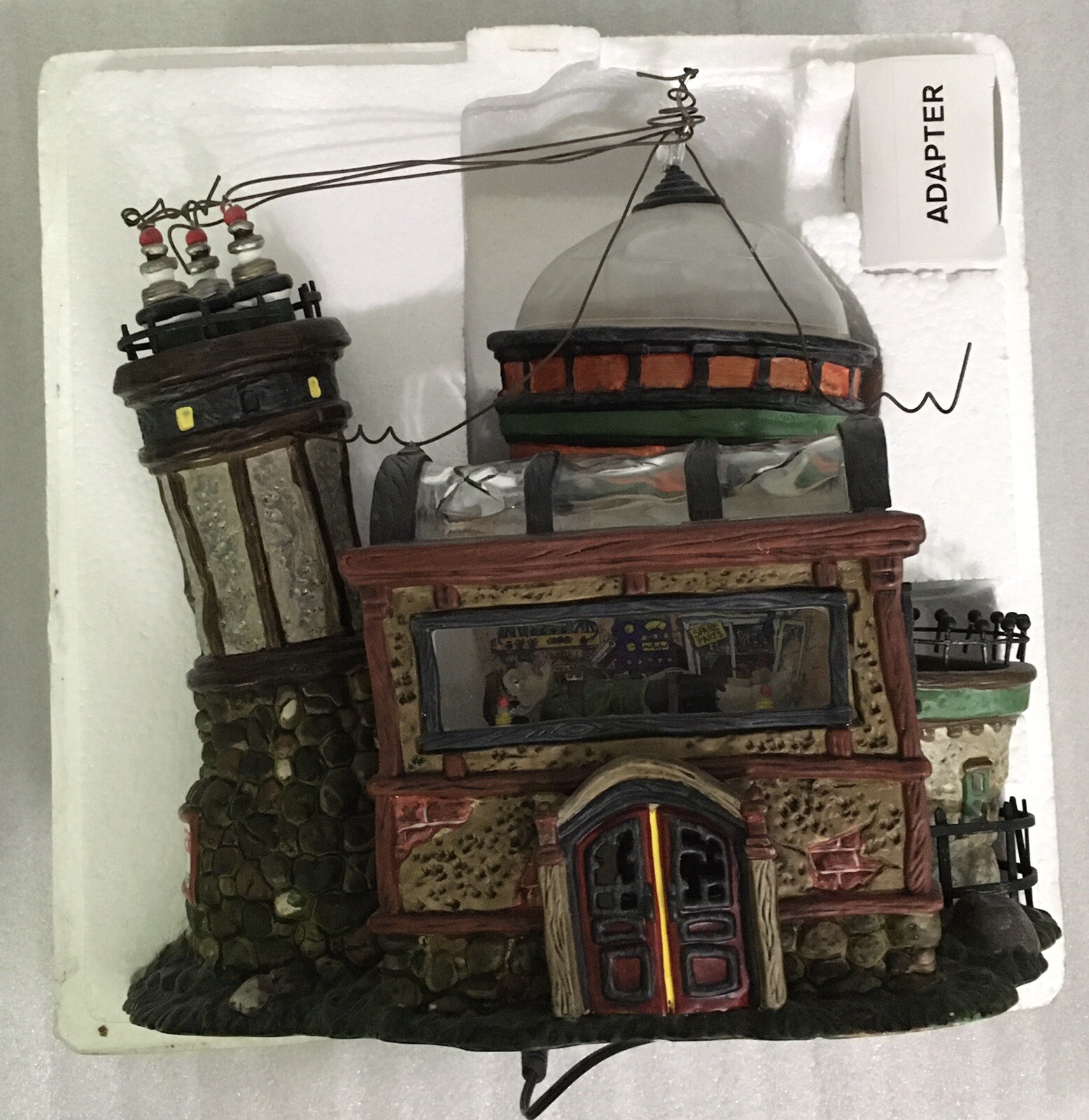 Department 56 Dr Lunatic’s Laboratory Lot w/ Figurine 54602 UNUSED & COMPLETE