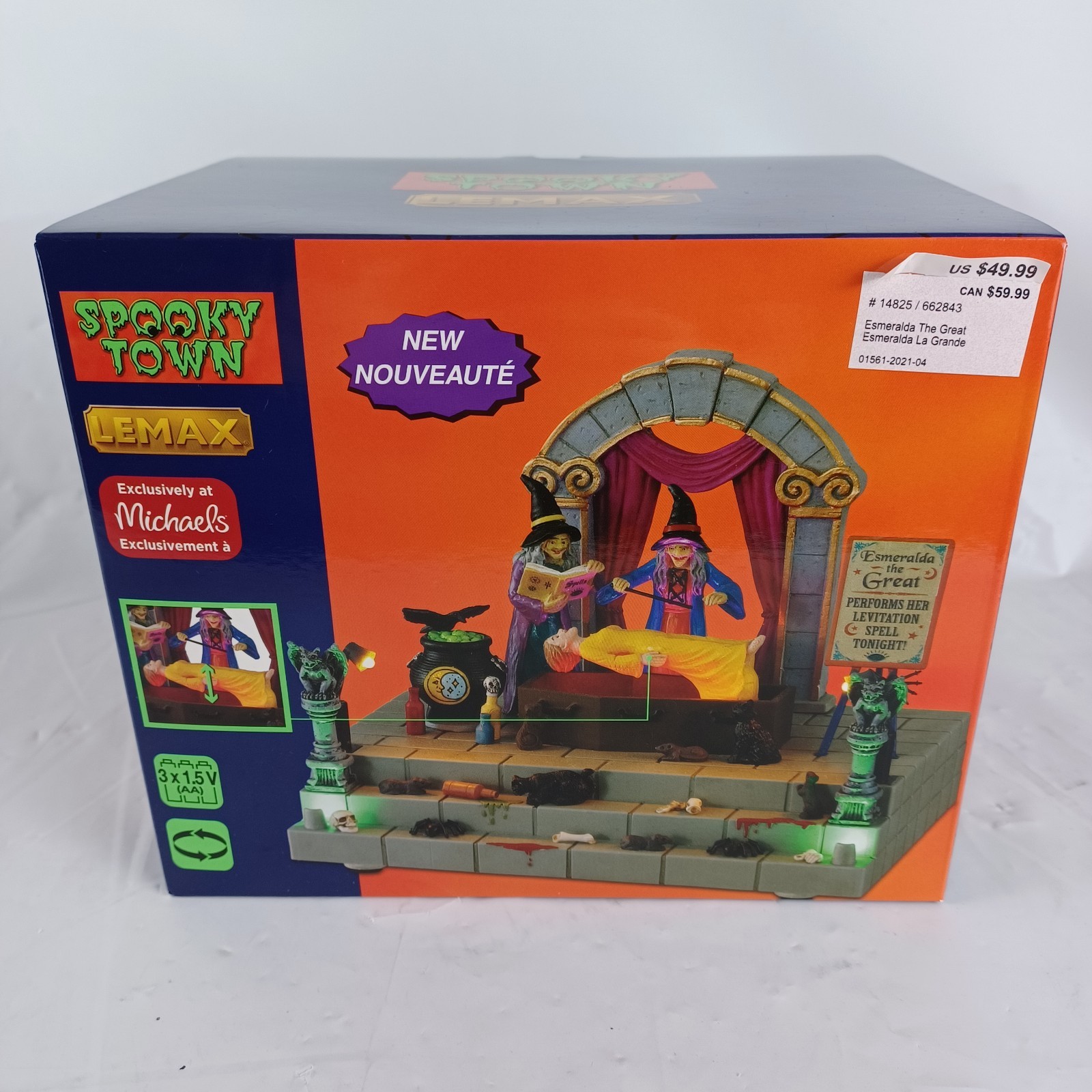 Lemax Spooky Town Esmeralda the Great 2021 Lighted Table Accent Display – NEW