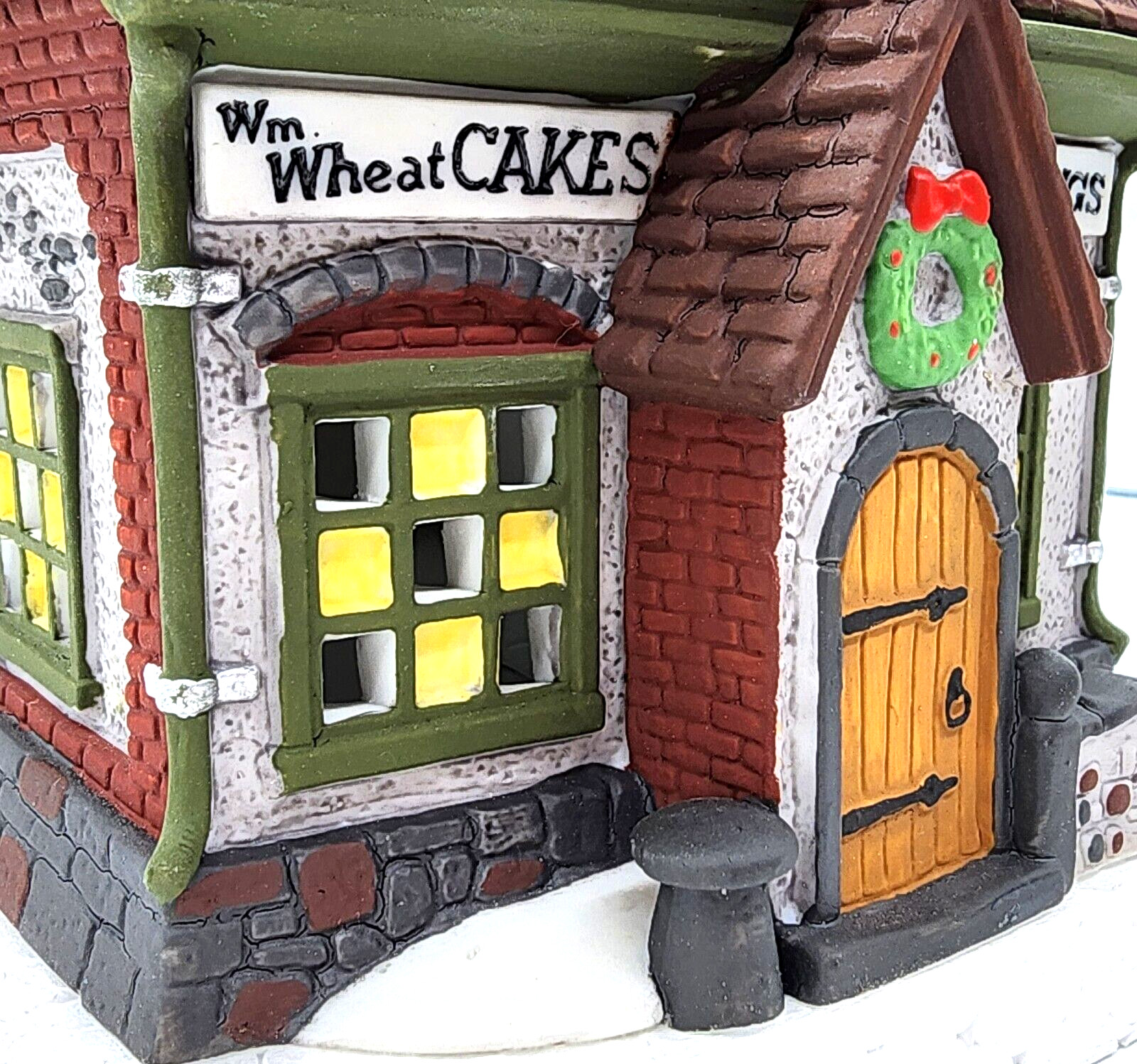 Dept 56 Dickens WM. WHEAT CAKES & PUDDINGS 58084 cute little dessert shop