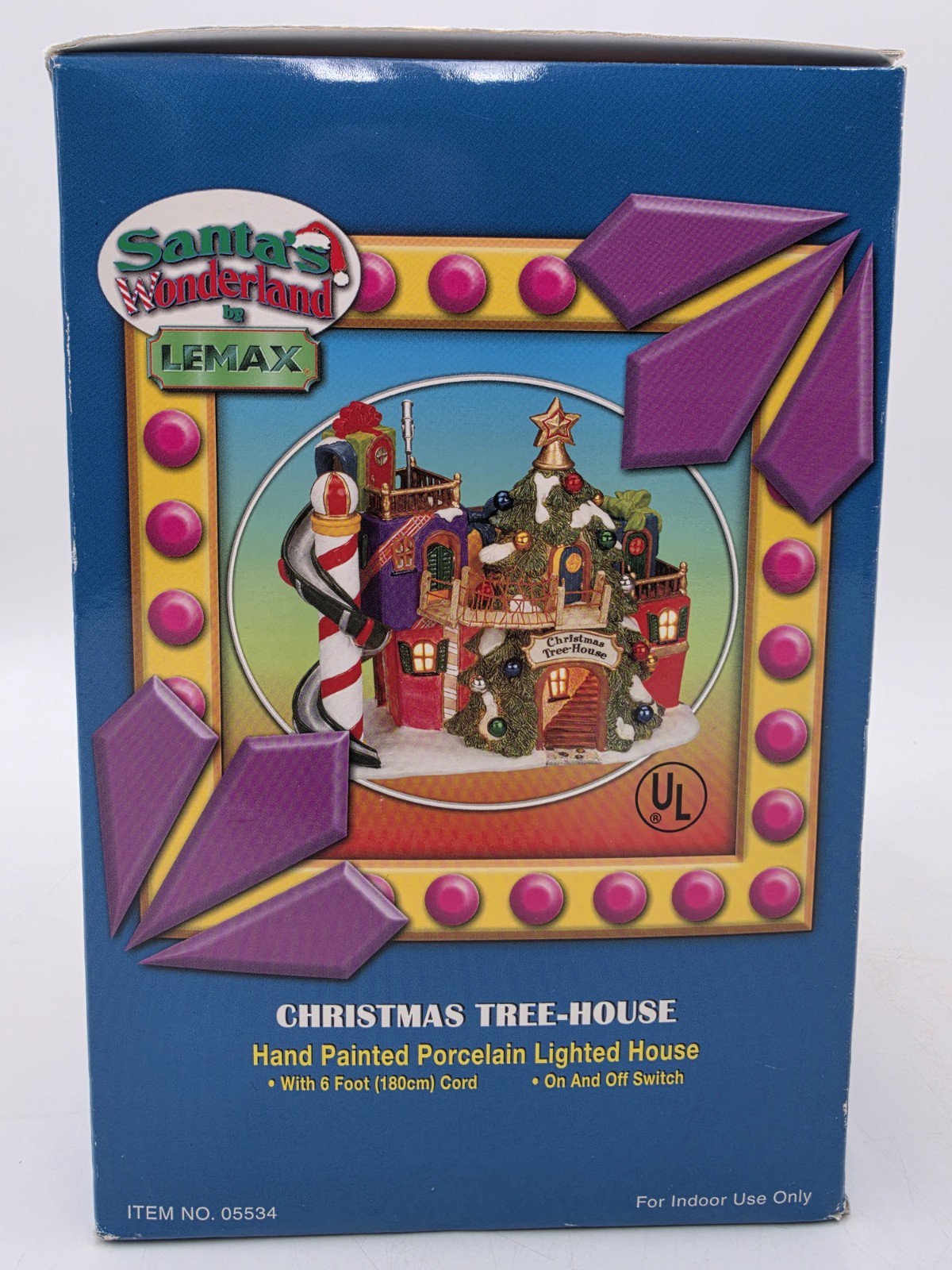 Vintage Lemax Santa’s Wonderland Christmas Tree House Toys-R-Us Exclusive 2000