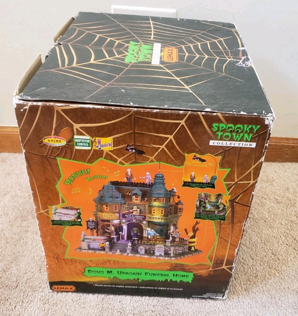 Lemax Spooky Town Doug M Upagain Funeral Home Read