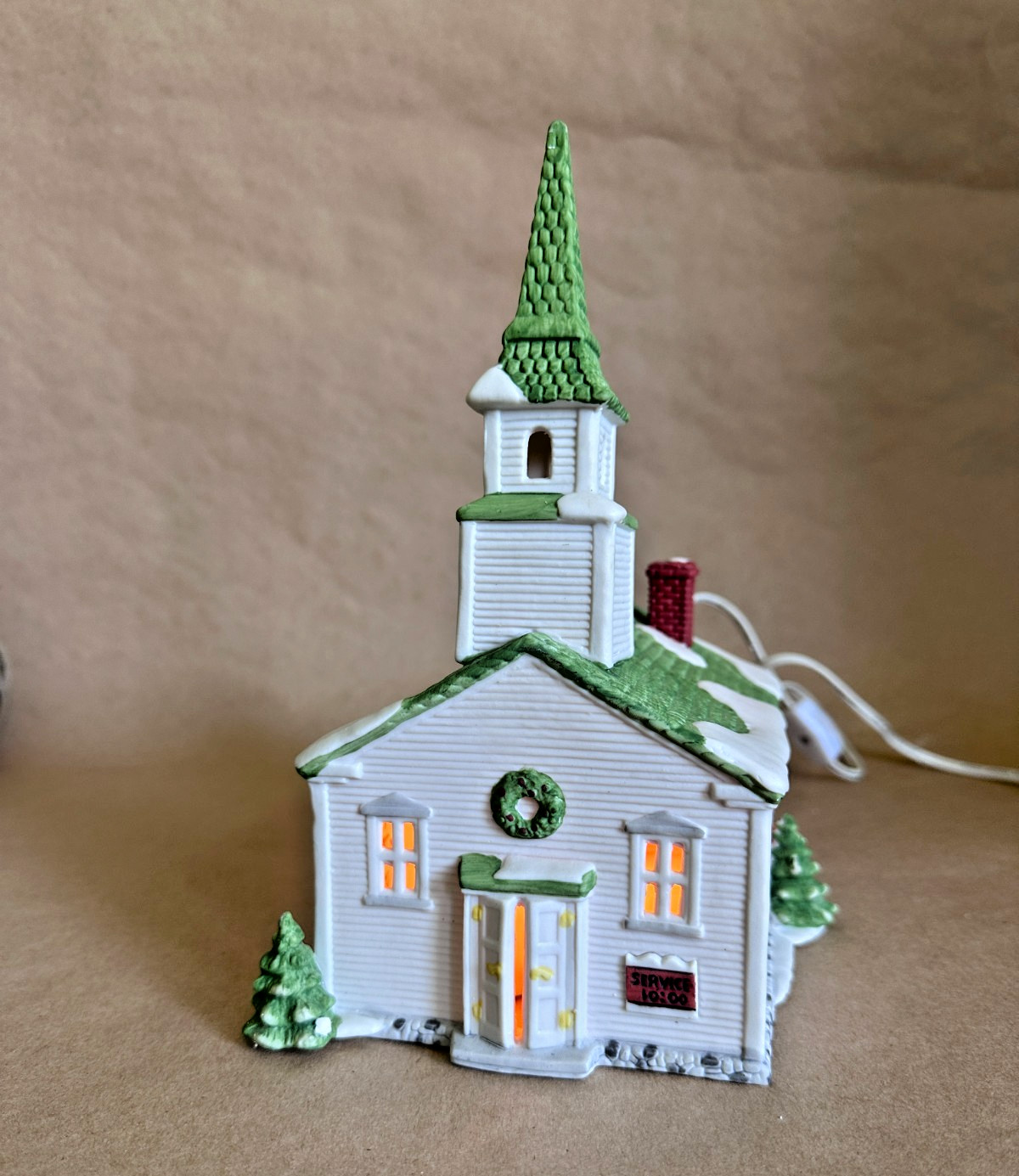 Department 56 1986 NEW ENGLAND VILLAGE STEEPLE CHURCH #6530