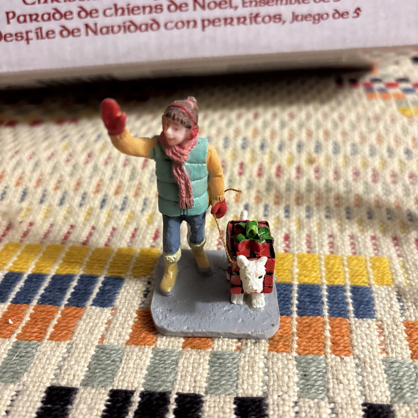 Lemax Christmas Doggie Parade Carole Towne Village Town City Figures Dogs