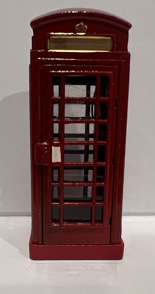 Lot 9 Lemax Christmas Village Accessories Hopscotch Animals Outhouse Phone Booth