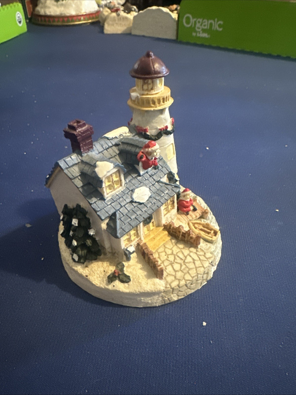 Crystal Falls Village Lighthouse 1994 – Collectibles 485211 Christmas Decor