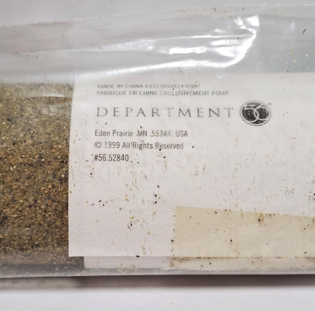 Dept 56 Village Ground Cover Warm Tones 56.52840 Fall Summer Spring 24″x35″.