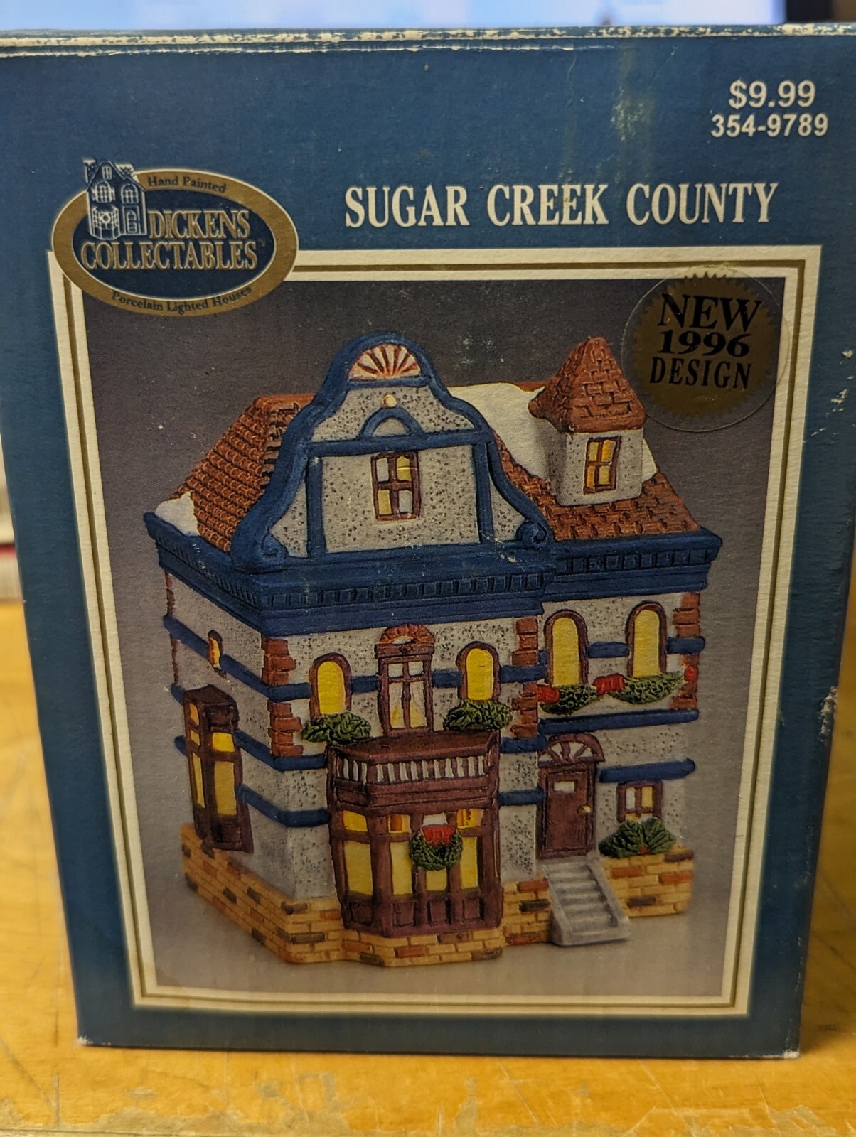 Dickens Collectibles 1996 Sugar Creek County Red Church 354-9730