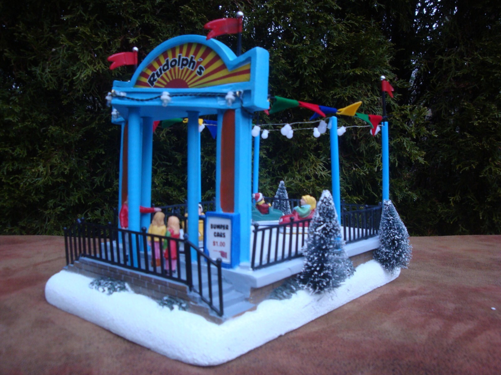 Holiday Village Rudolph’s Animated Bumper Cars w/ Music by Crosslight #CV120