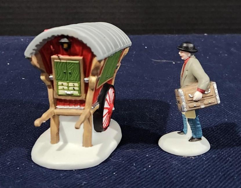 Department Dept 56 Christmas Heritage Village Collection Town Tinker Set Of 2