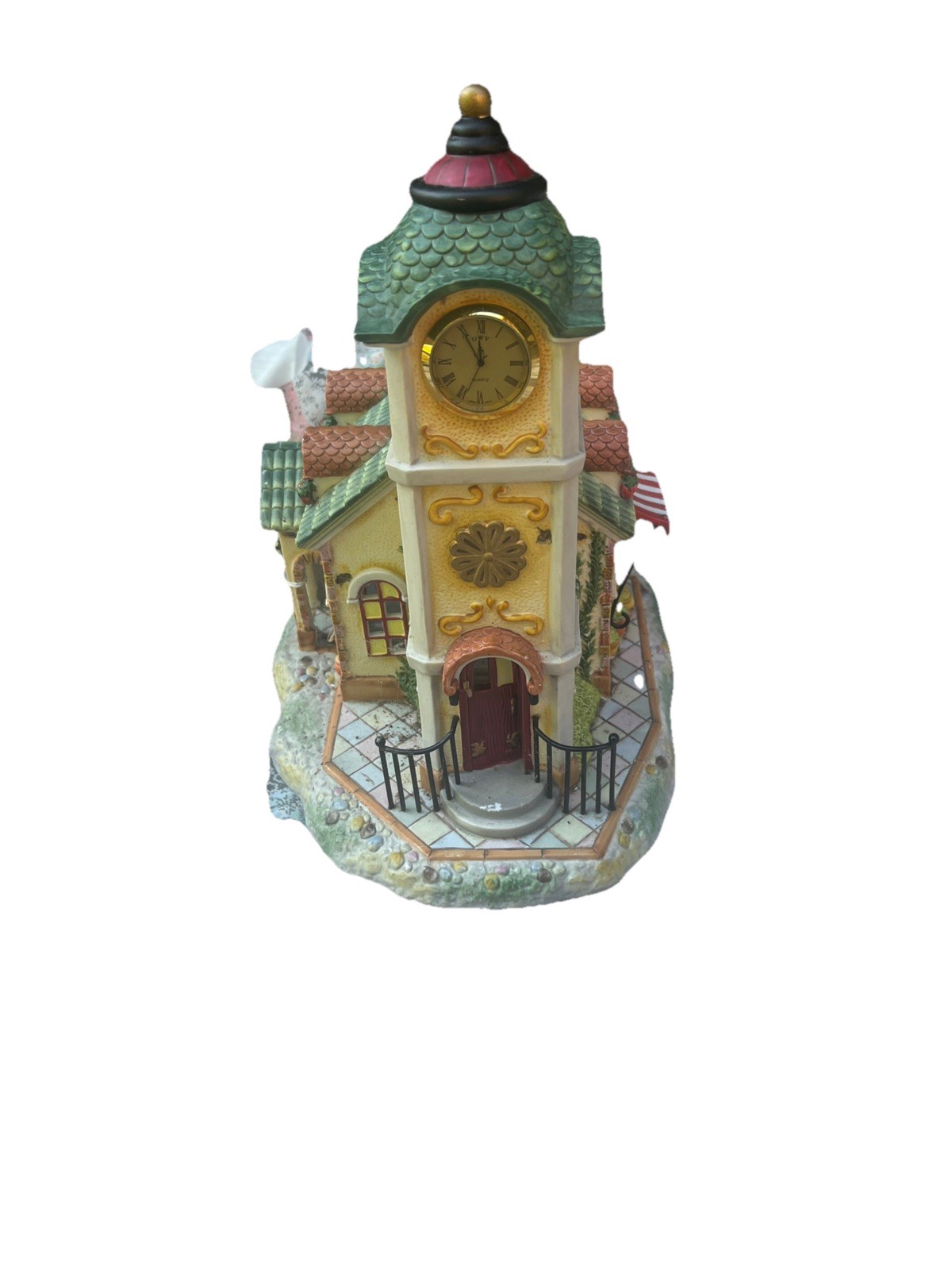 PartyLite Old World Village Collection The Clocktower P7887 – Retired