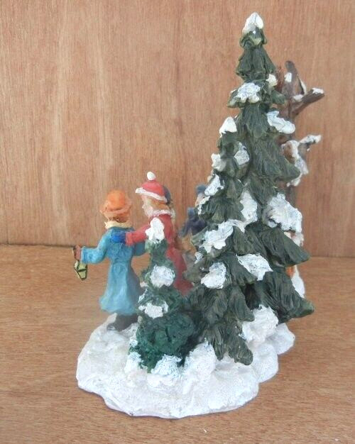 1999 ENCHANTED FOREST VILLAGE KIDS TABLE ACCENT OR CHRISTMAS VILLAGE ACCESSORY