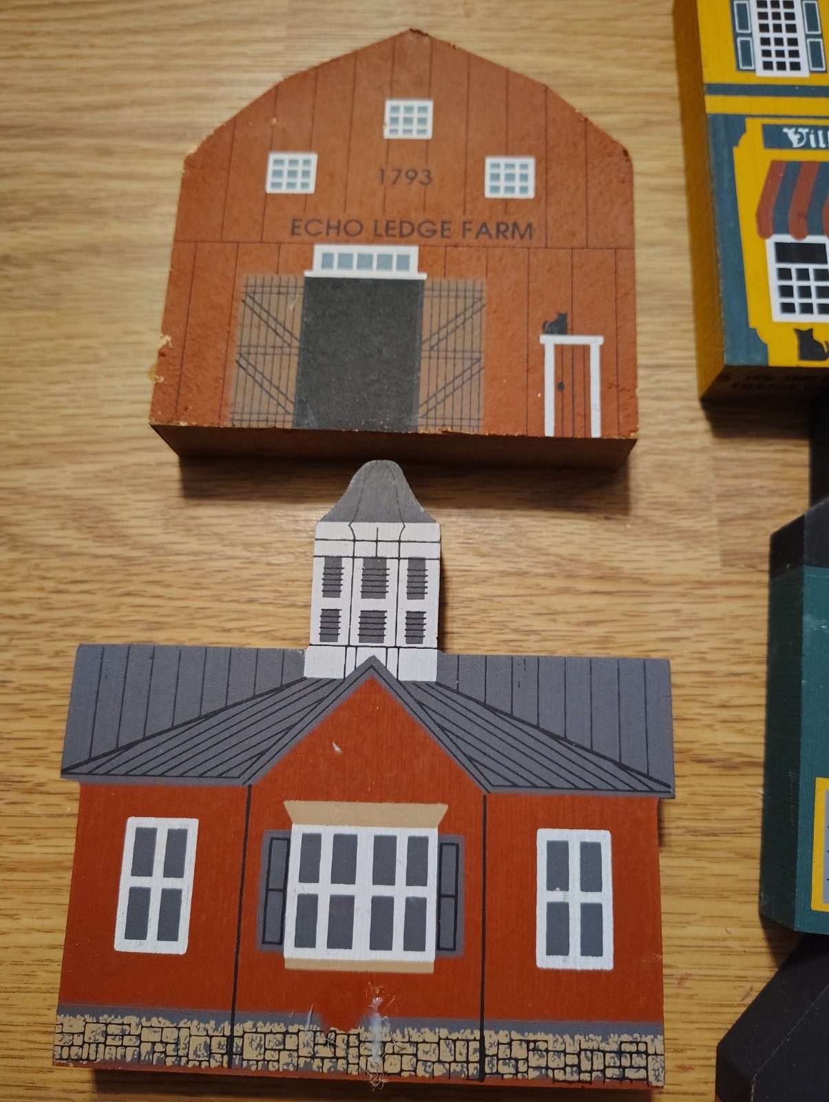 Vintage Cat’s Meow Lot 16 Buildings 15 Signed Faline Jones 1987-2001