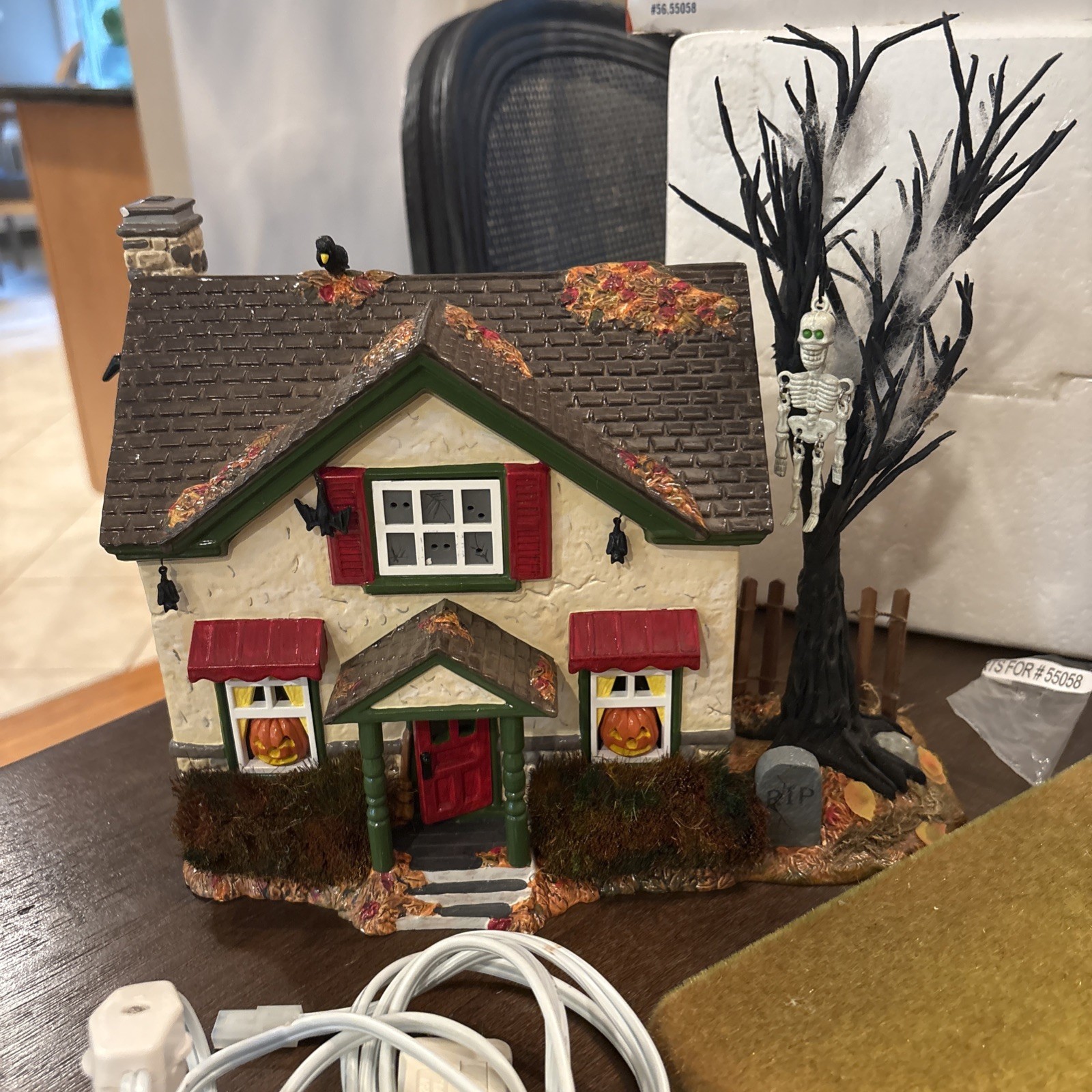 Department 56 Snow Village Halloween Hauntsburg House 56.55058